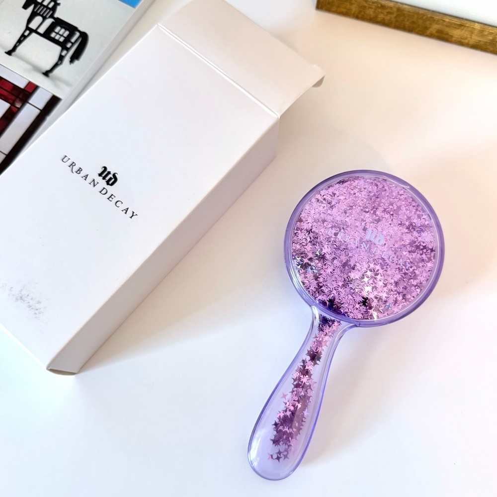 Urban Decay Purple Star Sparkle Hair Brush